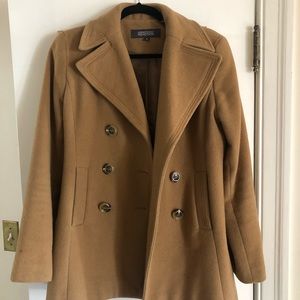 Tan Peacoat, size 6